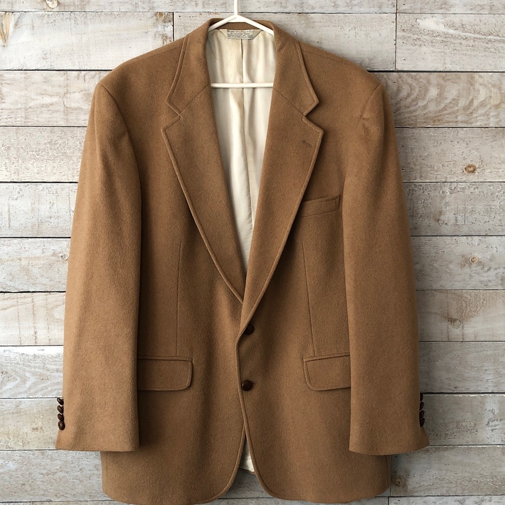 Lands’ End Camel Hair & Wool Sports Coat